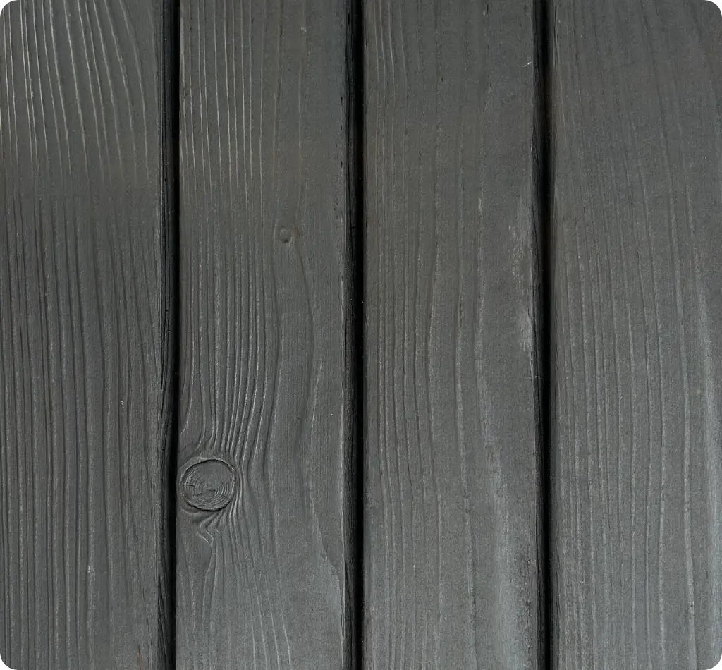 Graphite Larch, Rhombus Profile · 145×3600 mm